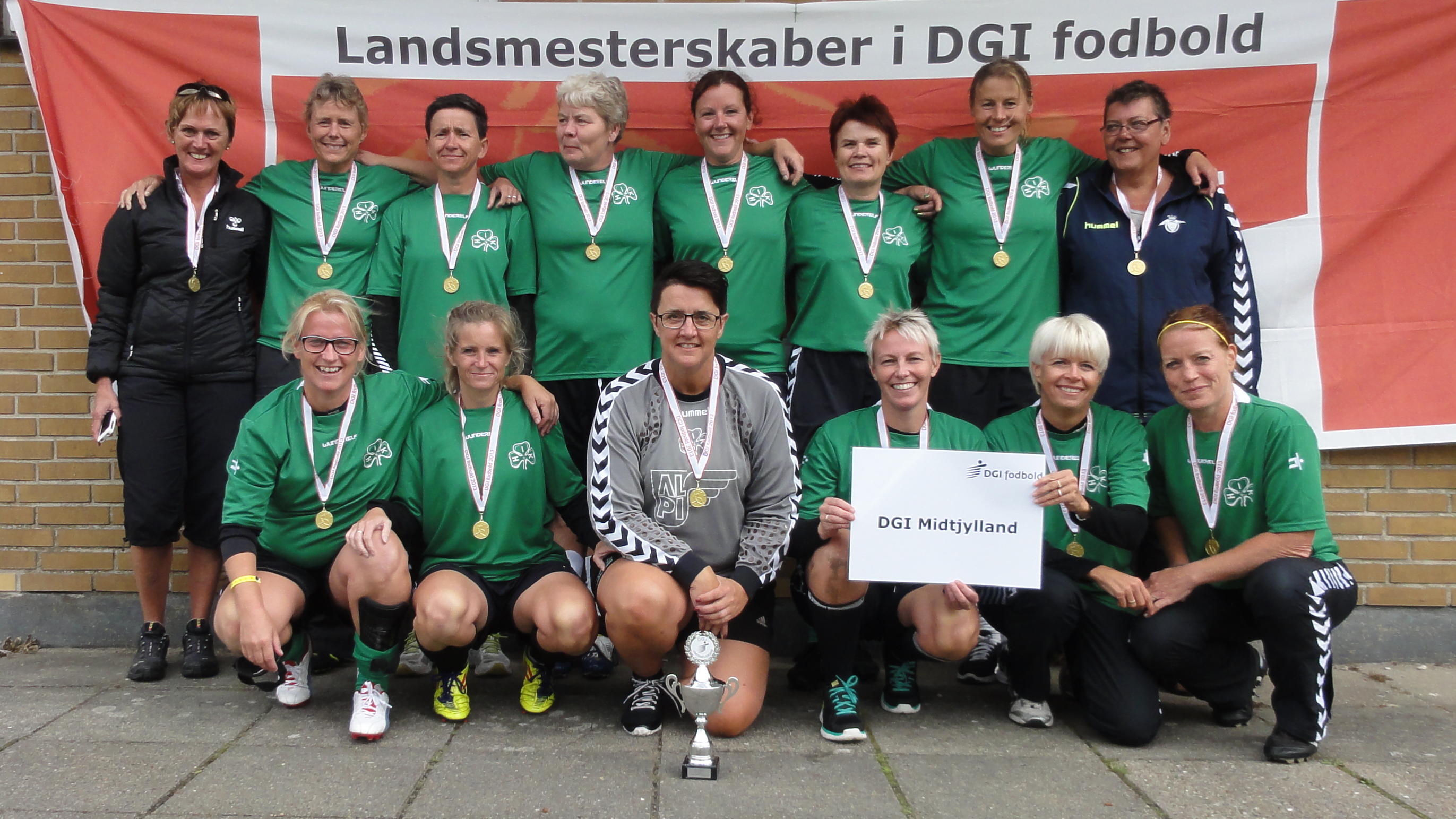 Vinder af Senior Old Girls +35  – DGI Midtjylland – Herning IK